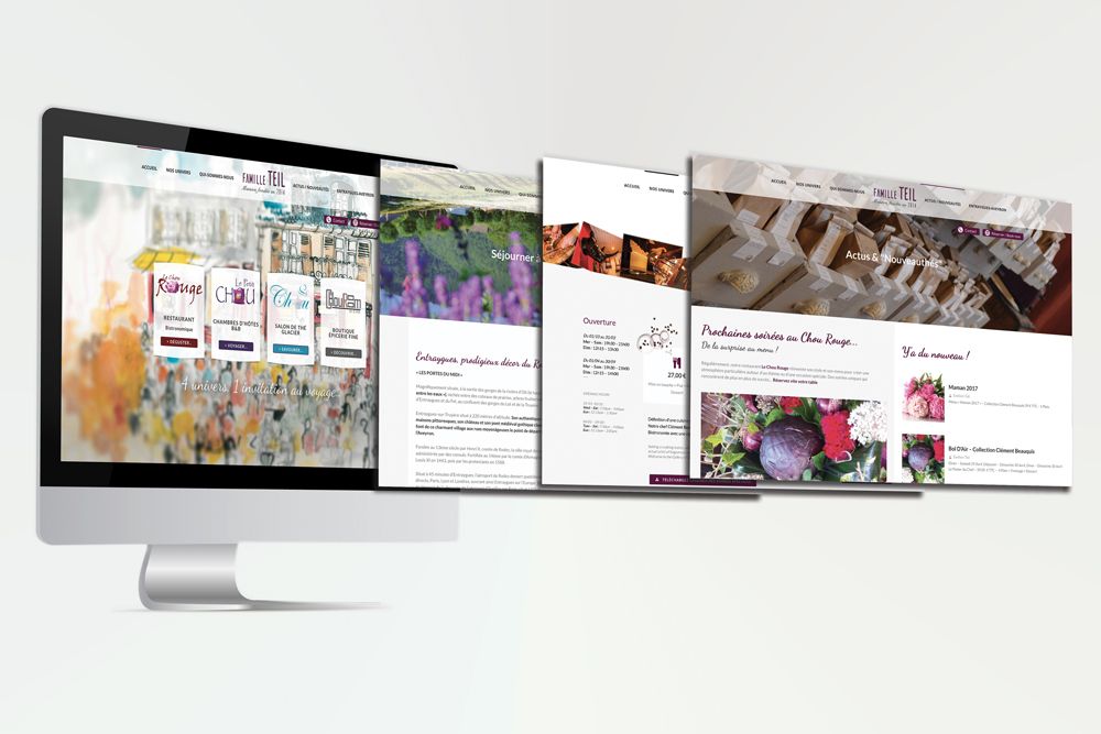 Site et Logos Maison Teil