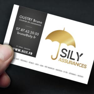 Carte de visite Sily Assurances